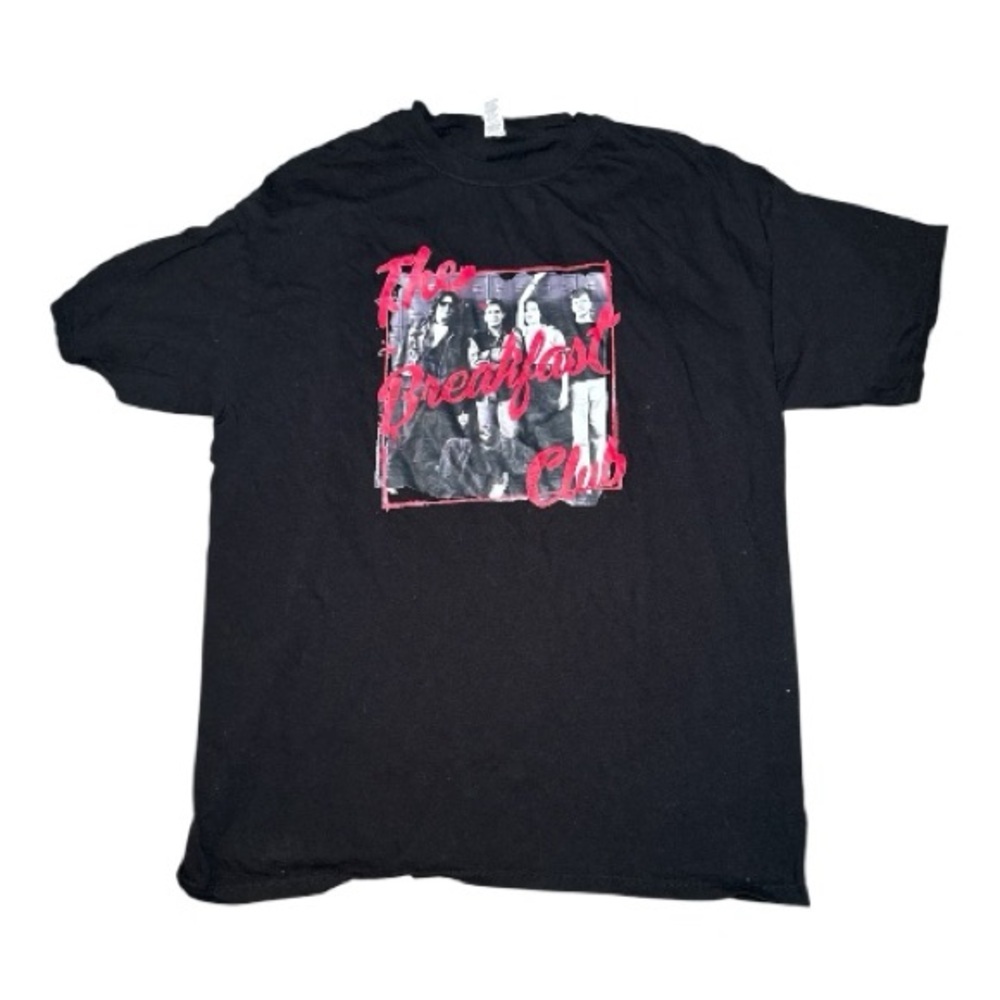 M&O Gold Men's Breakfast Club Graphic T-shirt XL Black